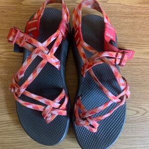 Chaco Women's Sandals - Red and Black